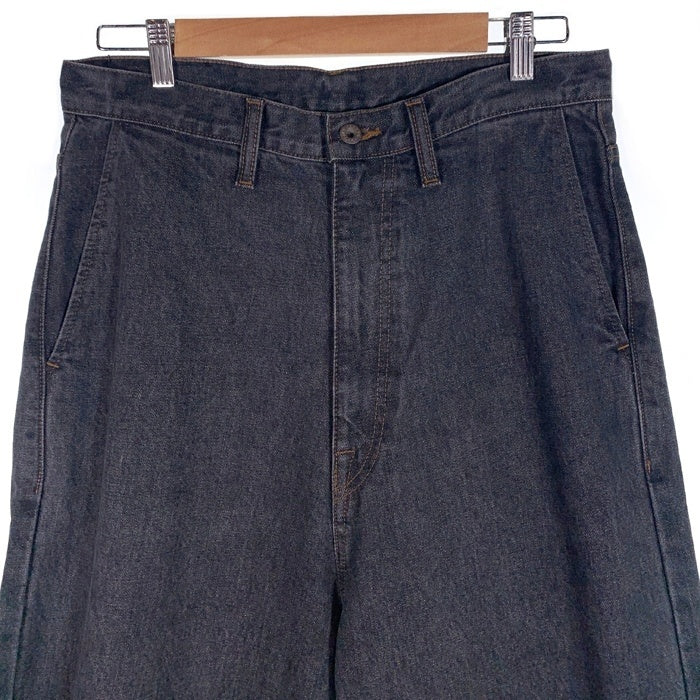 KAPITAL キャピタル 14oz ブラックデニム ポートバギーパンツ EK-1645LP Size 3 福生店