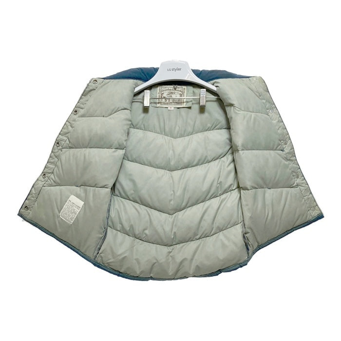 William Barry ウィリアムバリー 80's コーデュロイ切り替え ダウンベスト ネイビー sizeM 瑞穂店