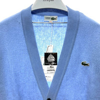LACOSTE ラコステ ウール カーディガン ライトブルー Size 4 瑞穂店