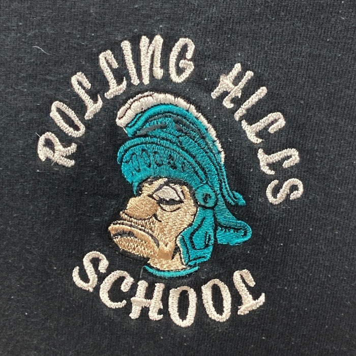 FRUIT OF THE LOOM フルーツオブザルーム メキシコ製 胸刺繍 ヘビースウェットトレーナー ブラック sizeL 瑞穂店