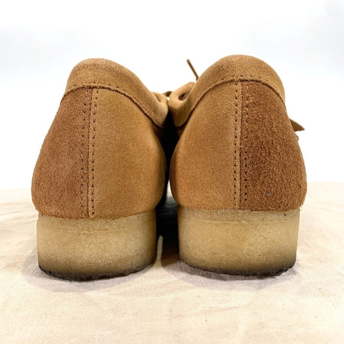 Clarks クラークス Wallabee ワラビー Tan Combi スウェードブーツ ベージュ ブラウン 切替 11826 Size UK7 (25.5-26cm) 福生店