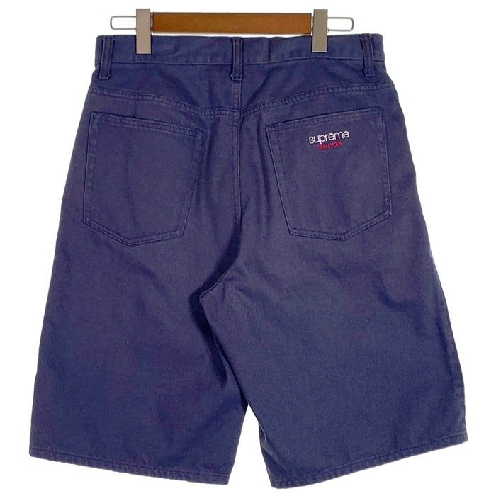 SUPREME シュプリーム 24SS Baggy Denim Short バギーデニムショーツ ハーフパンツ パープル Size 30 福生店