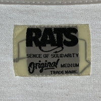 RATS ラッツ 25SS BOX LOGO TEE ボックスロゴ プリントTシャツ ホワイト 25RT-0801 Size M 福生店