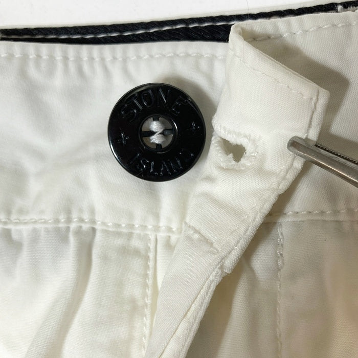 STONE ISLAND ストーンアイランド 6615L15WN BERMUDA SHORT ショートパンツ ホワイト size31※所々汚れあり 瑞穂店