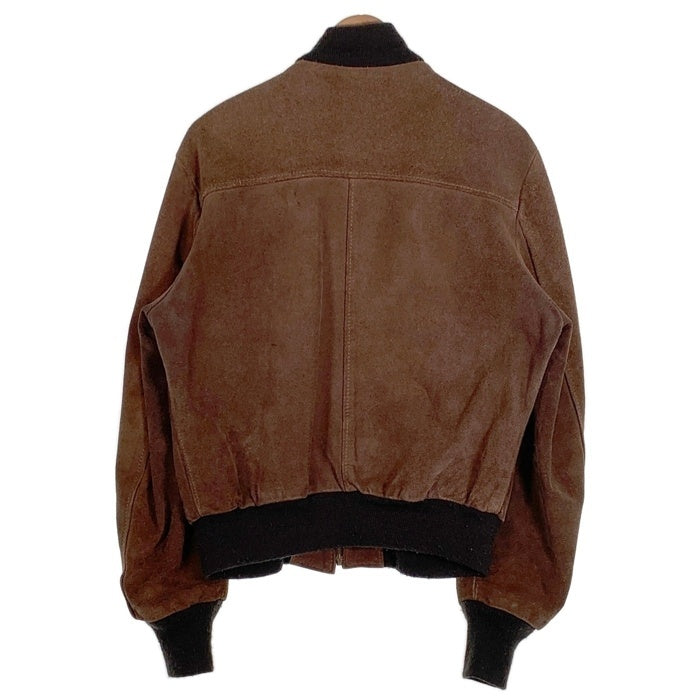 Schott ショット Suede Bomber Jacket スエード ボンバージャケット ブラウン USA製 Size 40 福生店