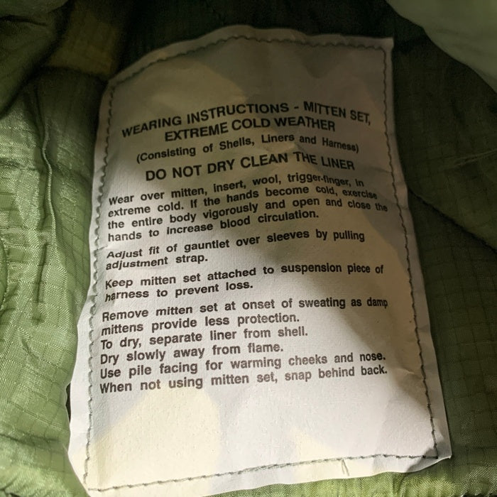 U.S.ARMY ECWCS GLOVES グローブ Size -  福生店