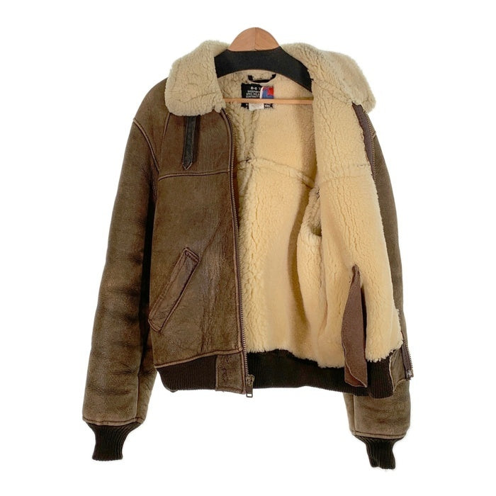 Schott ショット TYPE B-6 ムートン フライトジャケット ボア ブラウン Size 40 福生店
