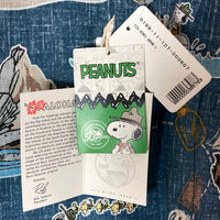 Reyn Spooner レインスプーナー PEANUTS ピーナッツ 裏地使い 片ポケット ボタンダウン コットン アロハシャツ ブルー sizeL 瑞穂店