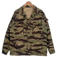 80-90’s TIGER STRIPE PRODUCTS タイガーストライプ ミリタリーシャツ カモフラージュ USA製 Size L 相当 福生店