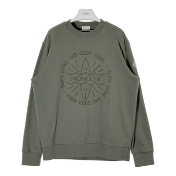 MONCLER モンクレール サーフ刺繍 スウェット トレーナー カーキ sizeL 瑞穂店