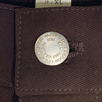 CRIMIE クライミー STRETCH TWILL SLIM FIT 7714 PANTS ストレッチツイルパンツ スリムフィット ブラウン CR1-02C5-PL11 Size XL 福生店