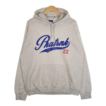 PHATRNK ファットランク OLD SCHOOL SCRIPT LOGO プルオーバー スウェットパーカー オートミール Size L 福生店