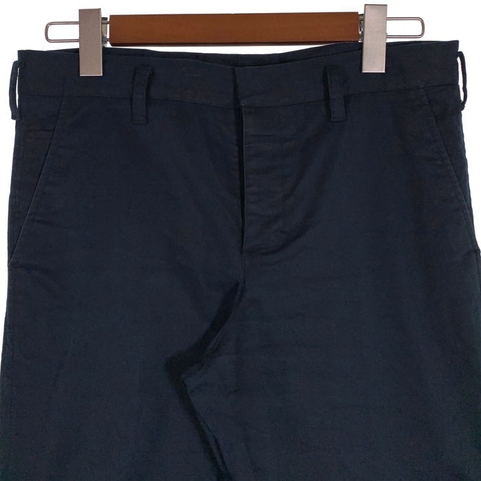 PRADA プラダ 裾ジップ パンツ ブラック Size ウエスト約80cm 福生店