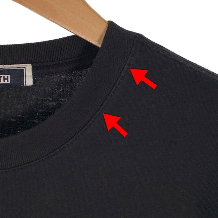 KITH NYC キス フロント立体ロゴプリント Tシャツ ブラック Size S 福生店