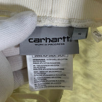 Carhartt WIP カーハート ワークインプログレス Snake AOP Sweat Short スネークプリント スウェットショーツ ショートパンツ ホワイト ブラック Size S 福生店