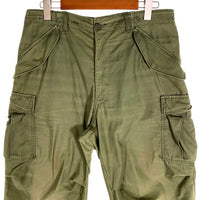 70’s  U.S.ARMY 米軍 M-65 ミリタリートラウザー カーゴパンツ 8415-00-782-2953 78年会計 オリーブ Size M-S 福生店