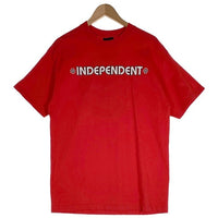 00's INDEPENDENT TRUCKS インディペンデント トラックス 半袖 Tシャツ レッド Size L 福生店