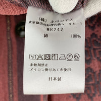 Needles ニードルズ CABANA SHIRT コットン オープンカラーシャツ 半袖 ピンク MR242 Size L 福生店