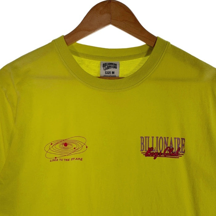 BILLIONAIRE BOYS CLUB ビリオネアボーイズクラブ LOOK TO THE STARS プリントTシャツ イエロー Size M 福生店