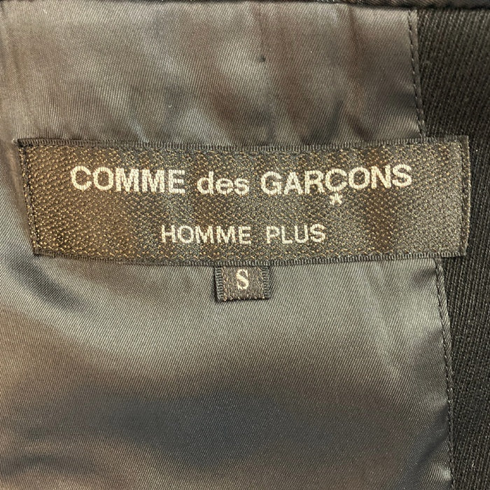 COMME des GARCONS HOMME PLUS コムデギャルソンオムプリュス PJ-04042S ドッキングロック期 アーカイブ チェック切替 再構築 ポリエステル ウール ジャケット ブラック sizeS 瑞穂店