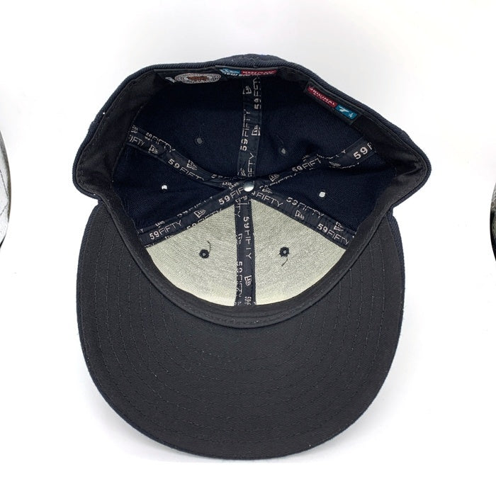 90's New Era ニューエラ 59FIFTY NHL ニューヨーク・レンジャーズ ウールベースボールキャップ ブラック USA製 Size 71/4 (57.7cm) 福生店