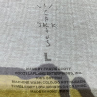 CACTUS JACK カクタスジャック KAWS FRAGMENT S/S TEE カウズ フラグメント ショートスリーブ プリントTシャツ ホワイト Size L 福生店