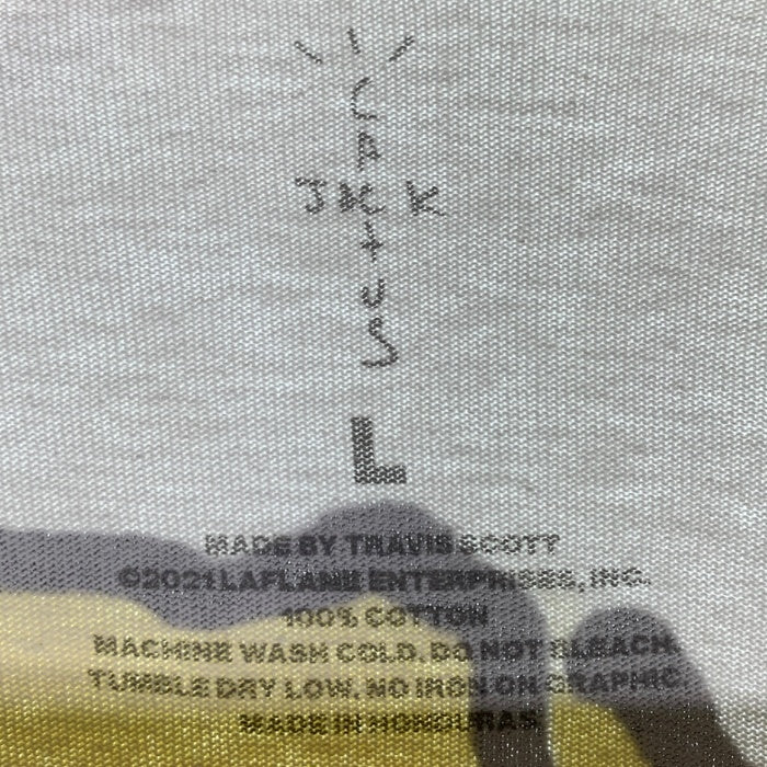 CACTUS JACK カクタスジャック KAWS FRAGMENT S/S TEE カウズ フラグメント ショートスリーブ プリントTシャツ ホワイト Size L 福生店