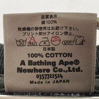 A BATHING APE アベイシングエイプ KAWS カウズ 初期 BIG HEAD Tシャツ ブラック sizeL 瑞穂店