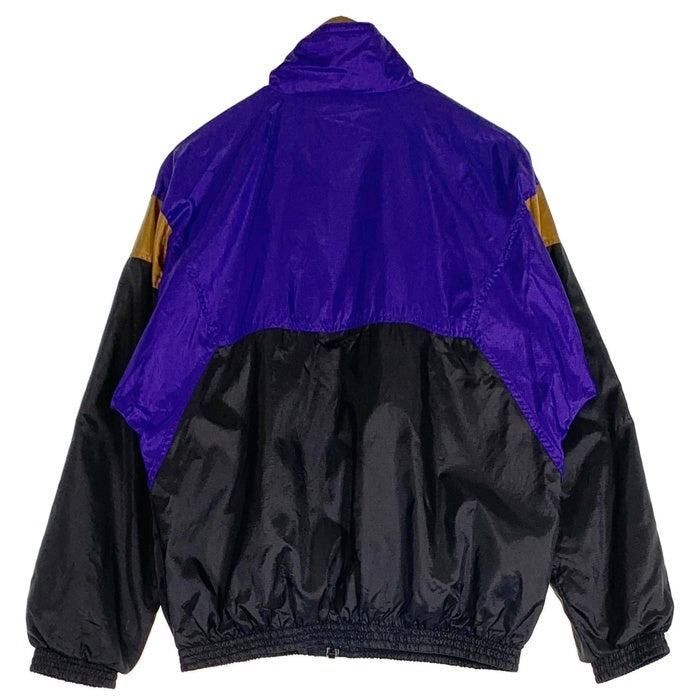 90’s NIKE ナイキ CROSS TRAINING リップストップ ナイロンジャケット パープル ブラック Size M 相当 福生店