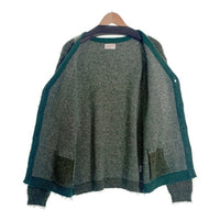Backers バッカーズ ストライプ ブラッシュド カーディガン グリーン Size M 福生店