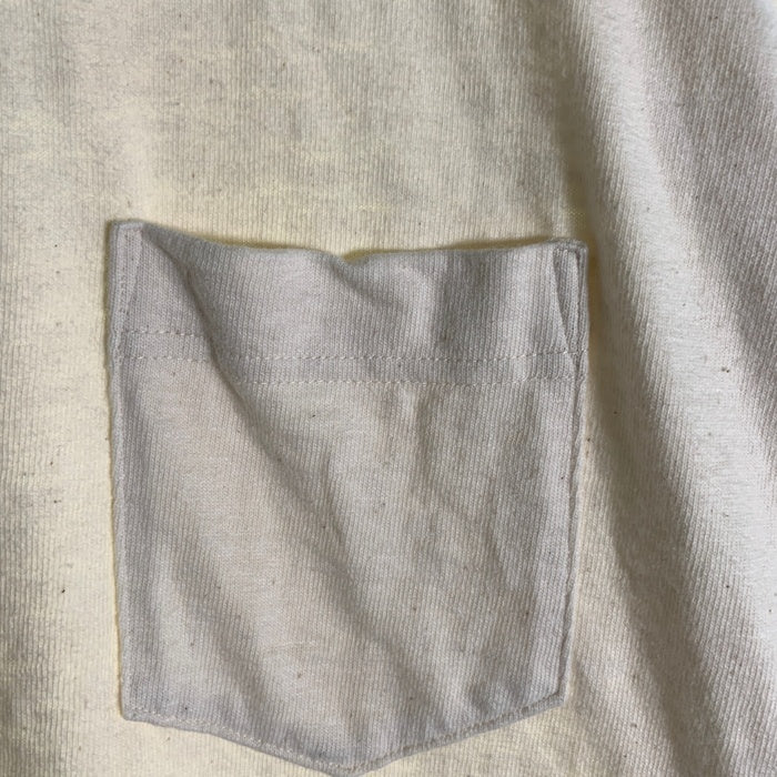 WORKERS ワーカーズ Pocket-T Crew Neck ポケットTシャツ クルーネック オートミール Size XL 福生店