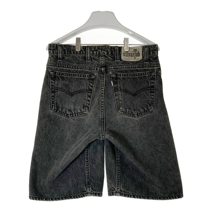 90's Levi's silver Tab リーバイスシルバータブ ブラックデニムショートパンツ メキシコ製 Size 30 瑞穂店