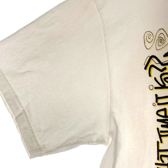 STUSSY ステューシー メキシコ製 LAURA PHOTO Tシャツ ホワイト sizeM★汚れ有 瑞穂店