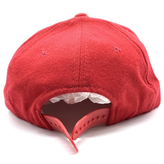 90's NBA CHICAGO BULLS シカゴ・ブルズ ベースボールキャップ スナップバック レッド 韓国製 Sports Specialties 福生店