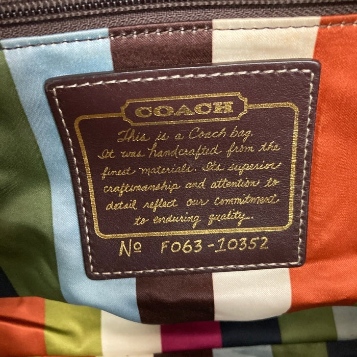 COACH コーチ レガシー  65周年記念アニバーサリー ハンドバッグ スウェード パープル 瑞穂店