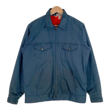 80-90's Dickies ディッキーズ チノツイル ワークジャケット ネイビー 内フリース Size M-R 福生店