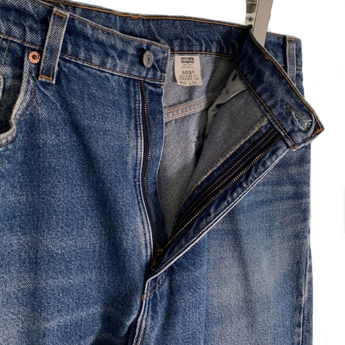 90's Levi's リーバイス 505-0216 ジッパーフライ ストレートデニムパンツ ジーンズ インディゴ USA製 98年 Size 36×32 福生店