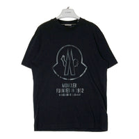 MONCLER モンクレール C-SCOM-21-36834 同色プリント Tシャツ ブラック sizeM 瑞穂店