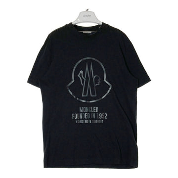 MONCLER モンクレール C-SCOM-21-36834 同色プリント Tシャツ ブラック sizeM 瑞穂店