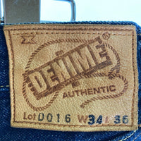 DENIME ドゥニーム D-HG1118 LOTD016 デニムパンツ ジーンズ シンチバッグ インディゴ sizeW34 瑞穂店