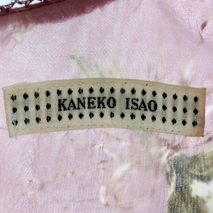 KANEKO ISAO カネコイサオ 花柄ロングワンピース パープル size- 瑞穂店