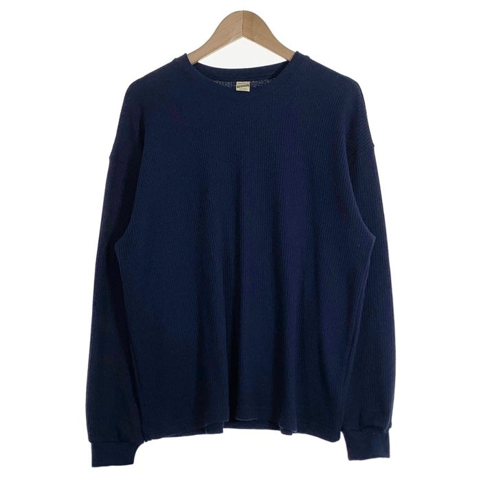 WAIPER.inc ワイパー SCREEN STARS クルーネックサーマルカットソー ネイビー 2423-429WP Size M 福生店