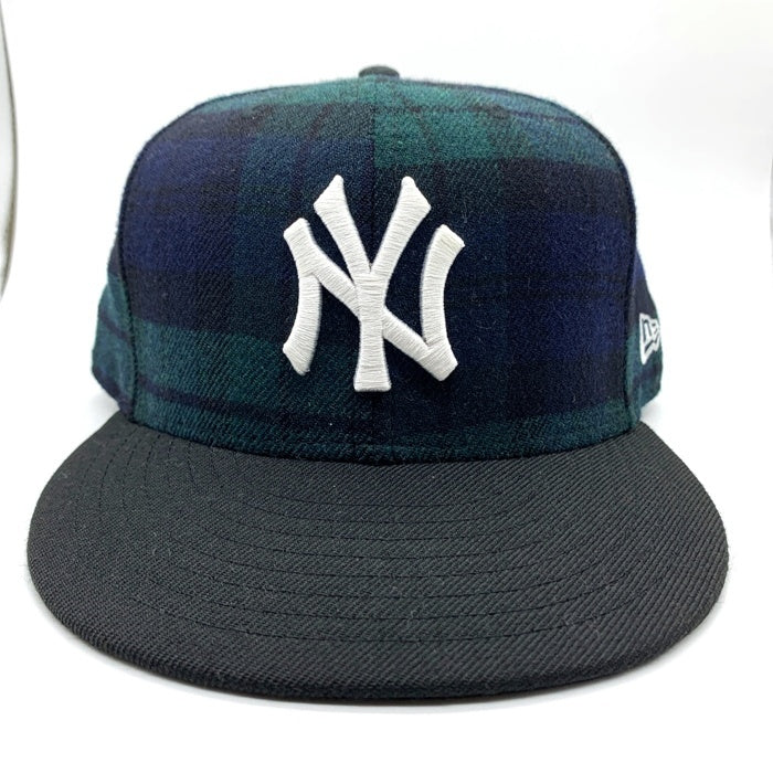 NEWERA ニューエラ 59FIFTY BASEBALL CAP NEWYORK YANKEES ベースボールキャップ ニューヨークヤンキース ブラックウォッチ Size 7 1/2 (59.6cm) 福生店