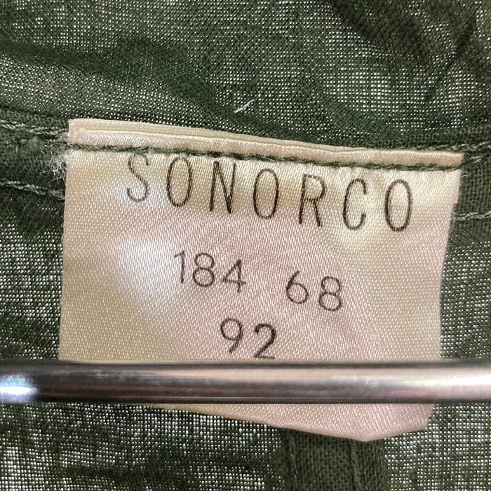 フランス軍 SONORCO オールインワン オーバーオール カーキ size184-68-92 瑞穂店