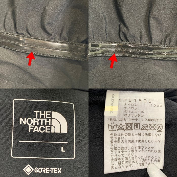 THE NORTH FACE ノースフェイス Mountain Jacket GORE-TEX マウンテンジャケット ゴアテックス ブラック NP61800 Size L 福生店