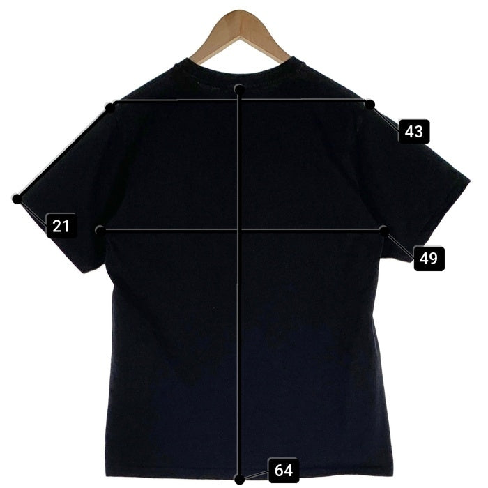 A BATHING APE アベイシングエイプ カモフラージュヘッドプリント Tシャツ ブラック 001TEK801006M Size M 福生店
