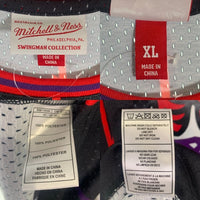 Mitchell&Ness ミッチェルアンドネス NBA トロント・ラプターズ Swingman Jersey スイングマンジャージー ヴィンス・カーター ゲームシャツ タンクトップ ブラック Size XL 福生店