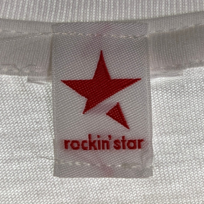 rockin'star 浅野いにお シンセガール プリントTシャツ ホワイト Size L 福生店