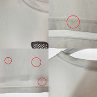 STUSSY ステューシー シャドーマン 千鳥柄 ビッグプリント Tシャツ ホワイト sizeL 瑞穂店