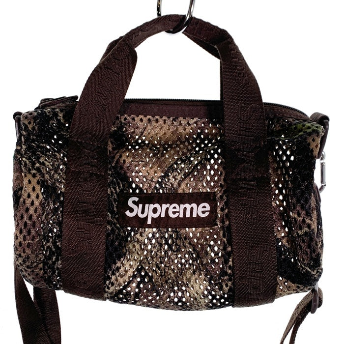 SUPREME シュプリーム 25SS Mesh Mini Duffle Bag メッシュミニダッフルバッグ カモフラージュ 福生店